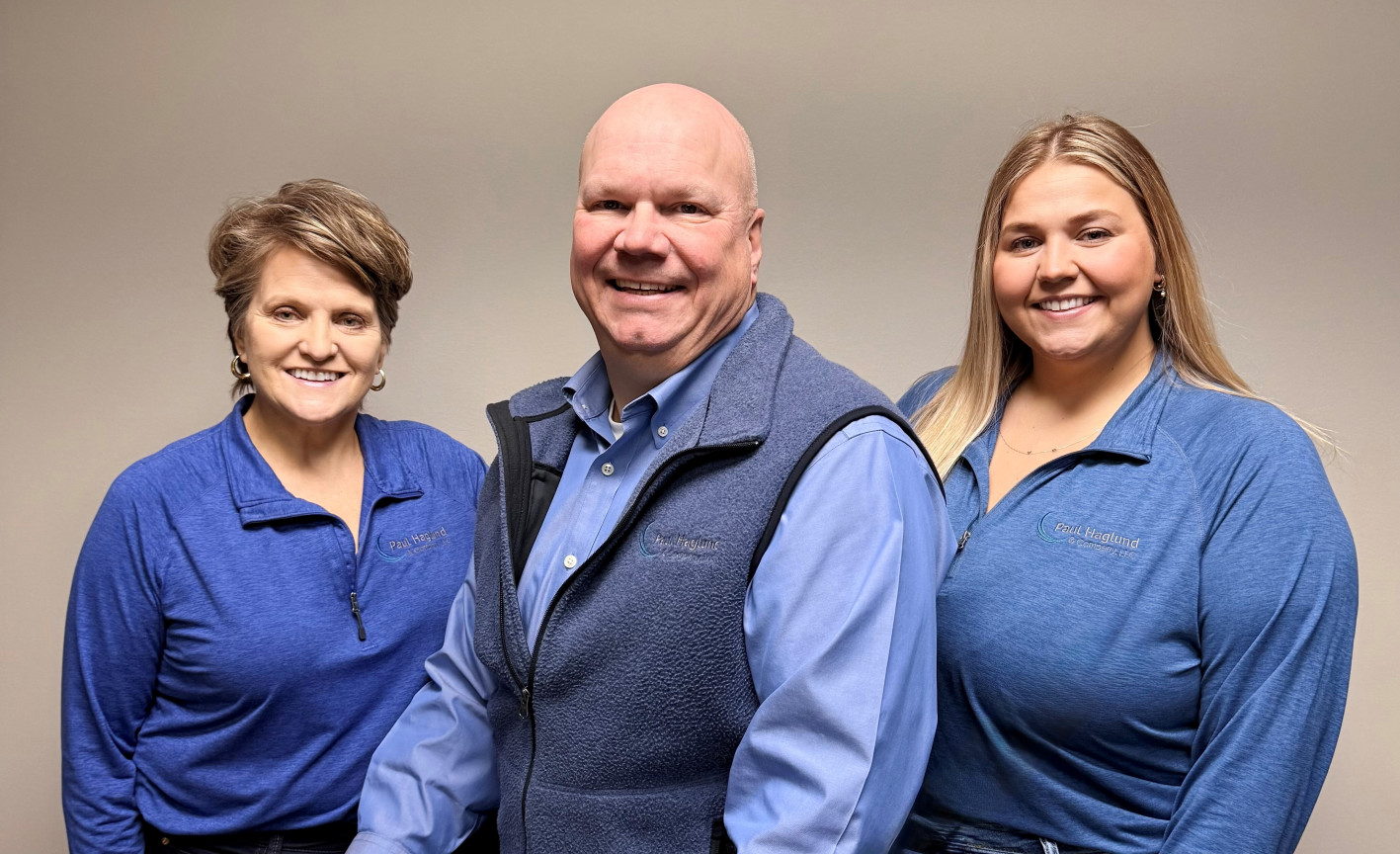 Sherri, Paul and Abby of Paul Haglund & Company, LLC in Burnsville, Minnesota